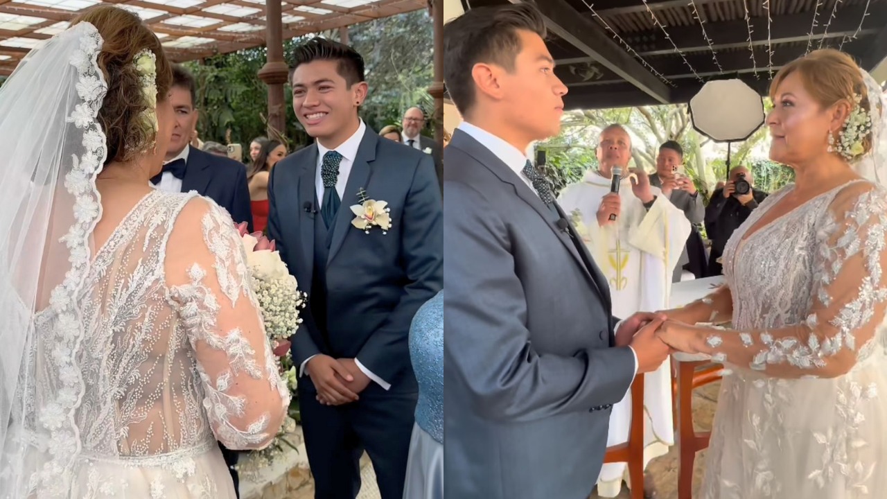 ¡Qué viva el amor! Jim Velásquez y Alina Lozano ya se casaron y se conocen las primeras imágenes