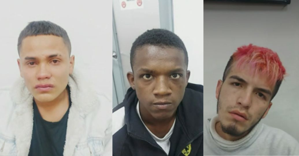 Bogotá: estos tres sujetos son señalados de robar conductores con aplicación 
