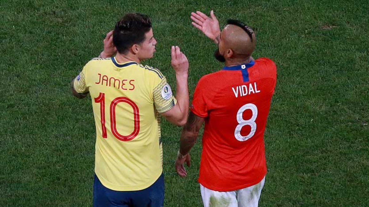 Esta fue la pregunta de James a Arturo Vidal que emocionó a los hinchas del América de Cali