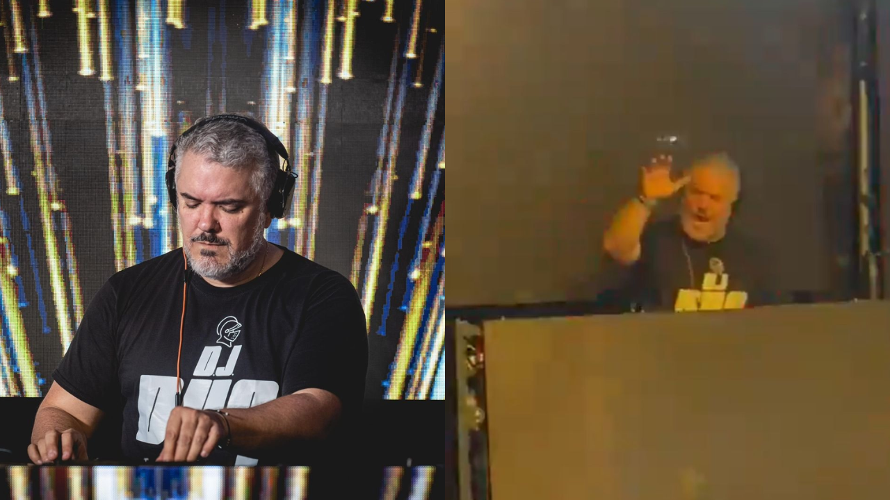 Iván Duque se subió a la tarima para ser DJ en un encuentro de jóvenes líderes