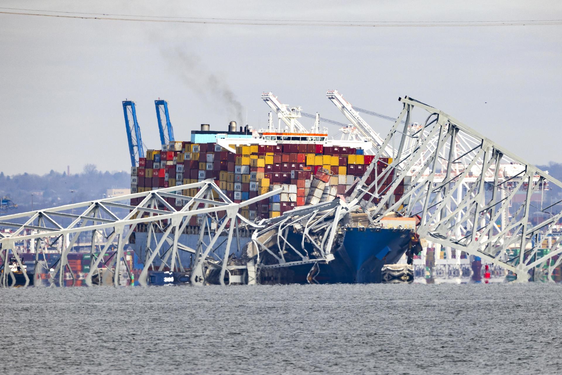 Gobierno de Estados Unidos anunció que destinará 60 millones de dólares para la reconstrucción del puente Baltimore  