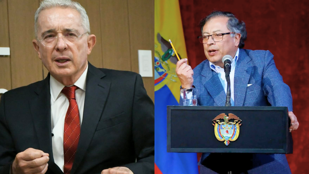 Uribe a Petro por elecciones del 2026: "no lleva ni dos años y ya habla de quién va a ganar"