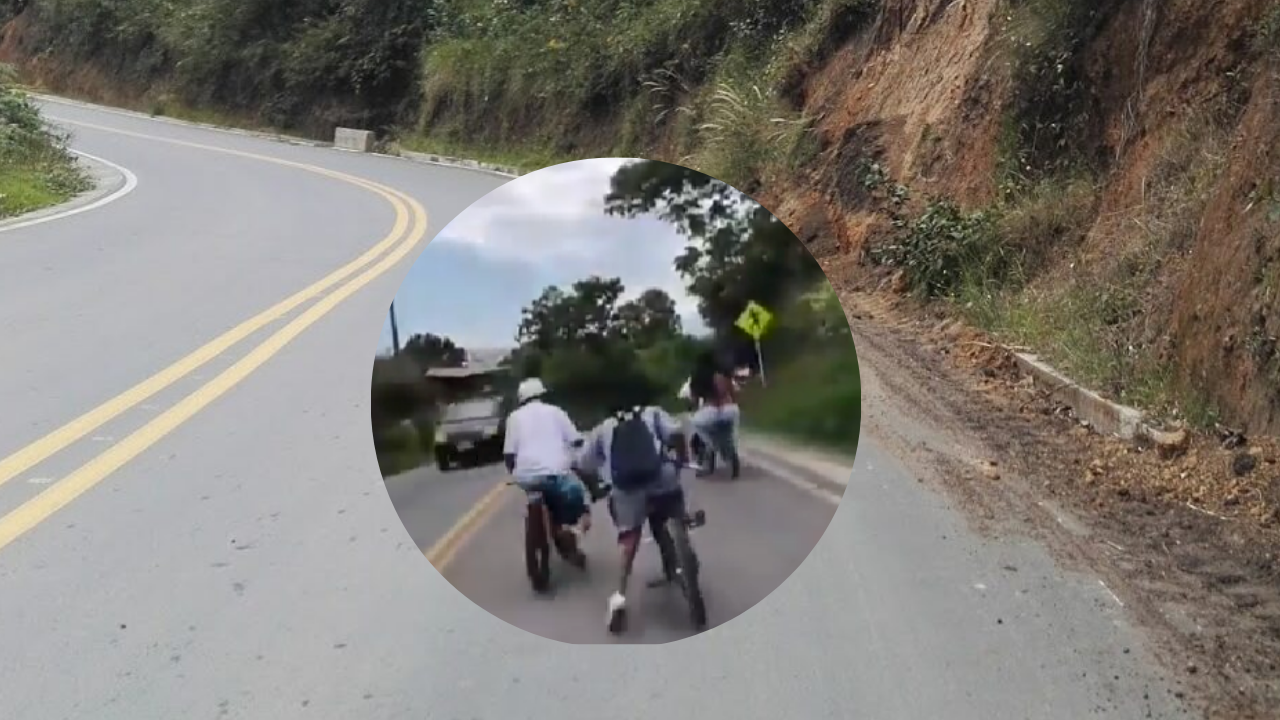 Jóvenes grabaron su propia muerte mientras realizaban peligrosas maniobras en una vía del Cauca