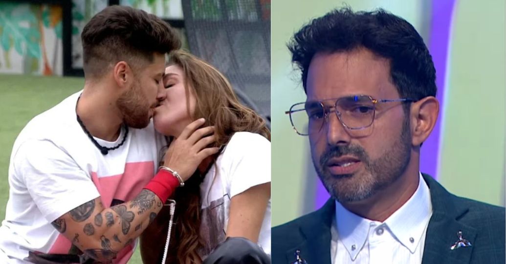 La Casa de Los Famosos: Así reaccionó Alejandro Estrada, esposo de Nataly Umaña, a su beso con Melfi