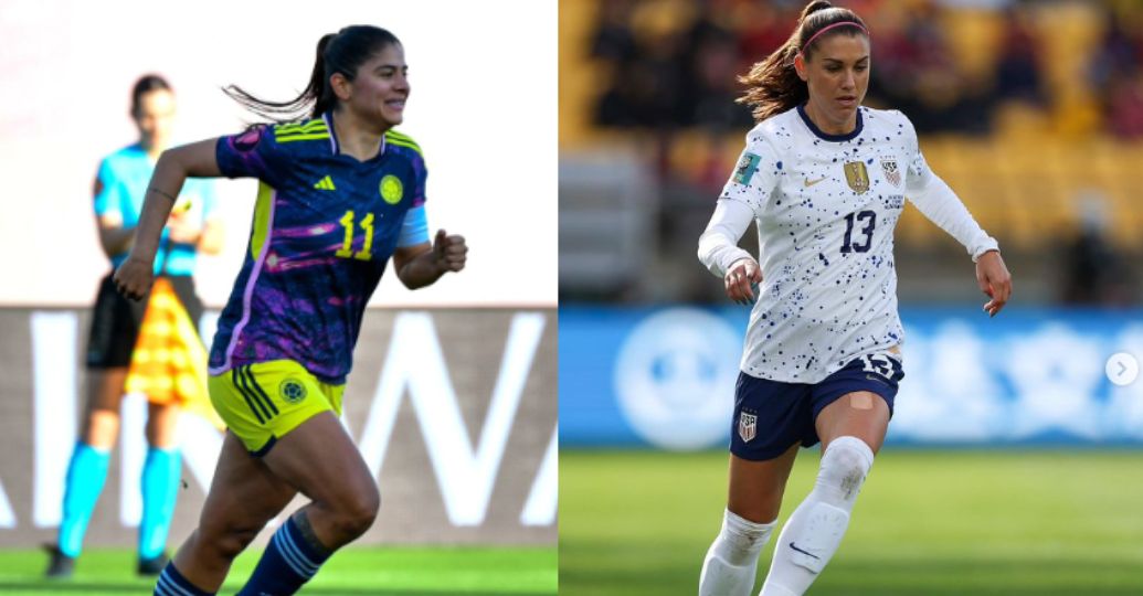 Así fue la pelea entre Catalina Usme y Álex Morgan en la Copa Oro femenina