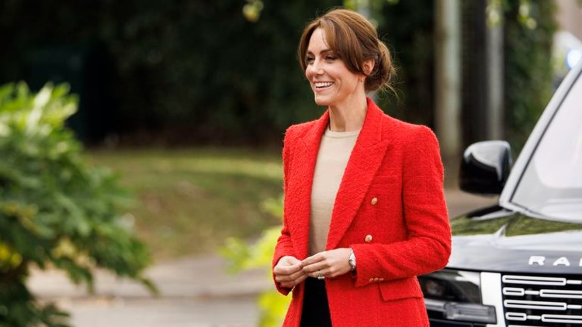 Se conocieron las primeras imágenes de la princesa Kate de Gales después de cirugía: así luce