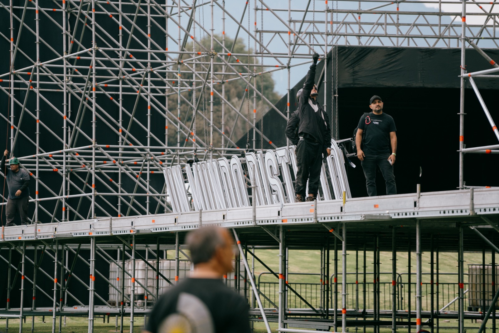 Estéreo Picnic 2024: a pocas horas de su inicio, se ultiman detalles para el montaje del evento