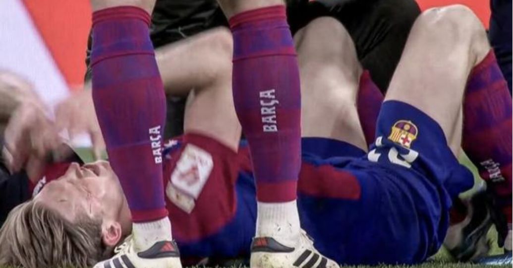 Barcelona confirmó dura lesión de Frenkie de Jong: se perderá el resto de la temporada