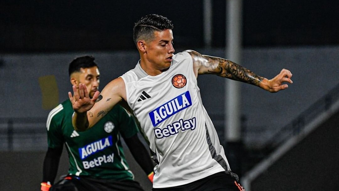 James Rodríguez ya entrena en Barranquilla y se prepara de cara a la Copa América: esto dijo