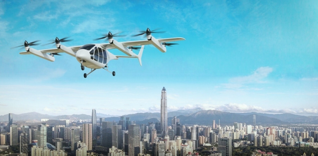 ¿Taxis voladores manejados con inteligencia artificial? En China ya le dan forma a esta industria