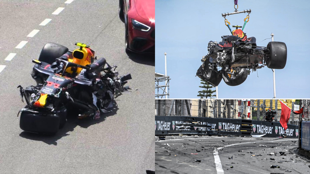 En video: escalofriante accidente durante el inicio del Gran Premio de Mónaco de Fórmula 1
