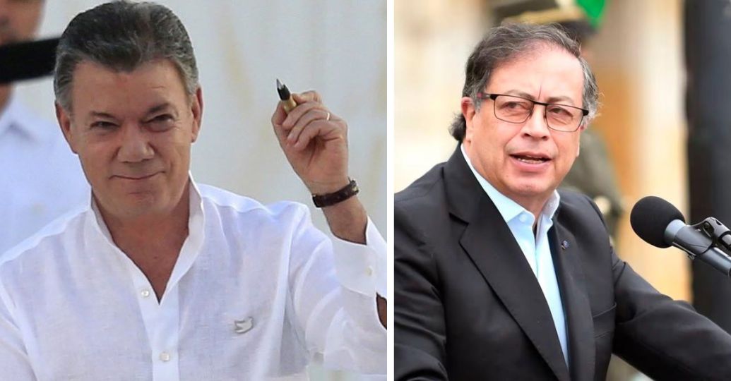 Juan Manuel Santos criticó a Gustavo Petro por ruptura de relaciones con Israel