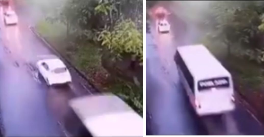 En video: autobús en Medellín perdió el control y dañó 14 carros