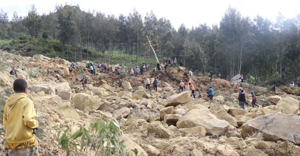 Catástrofe en Papúa Nueva Guinea: deslizamiento de tierra sepultó 2.000 personas
