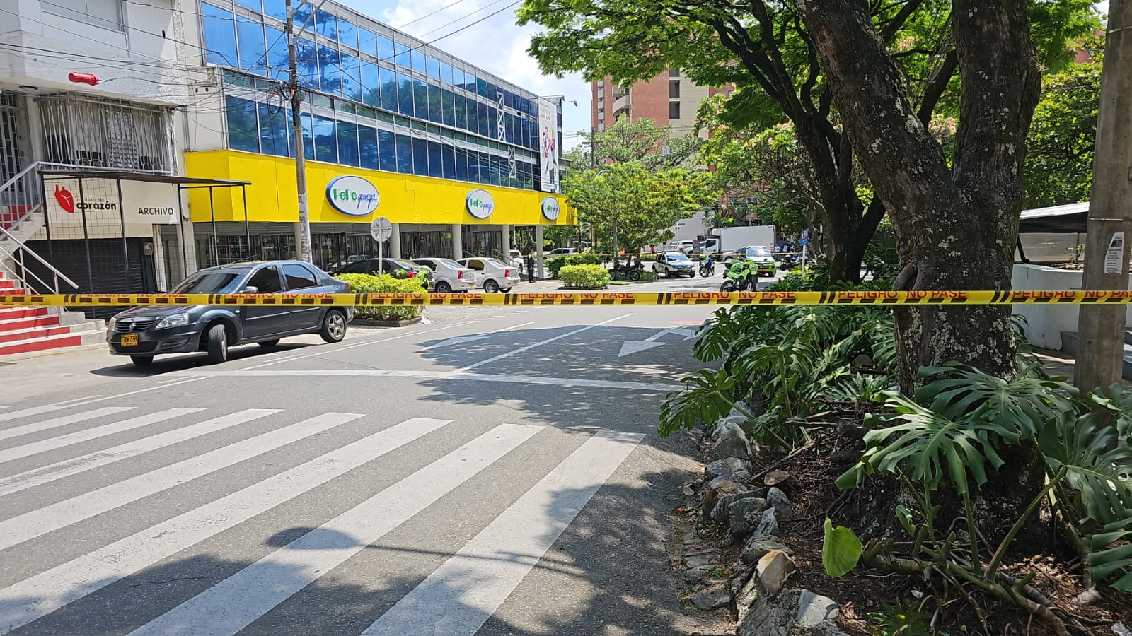 Se registró una fuerte balacera en exclusivo sector de Medellín: un policía falleció. Así ocurrió