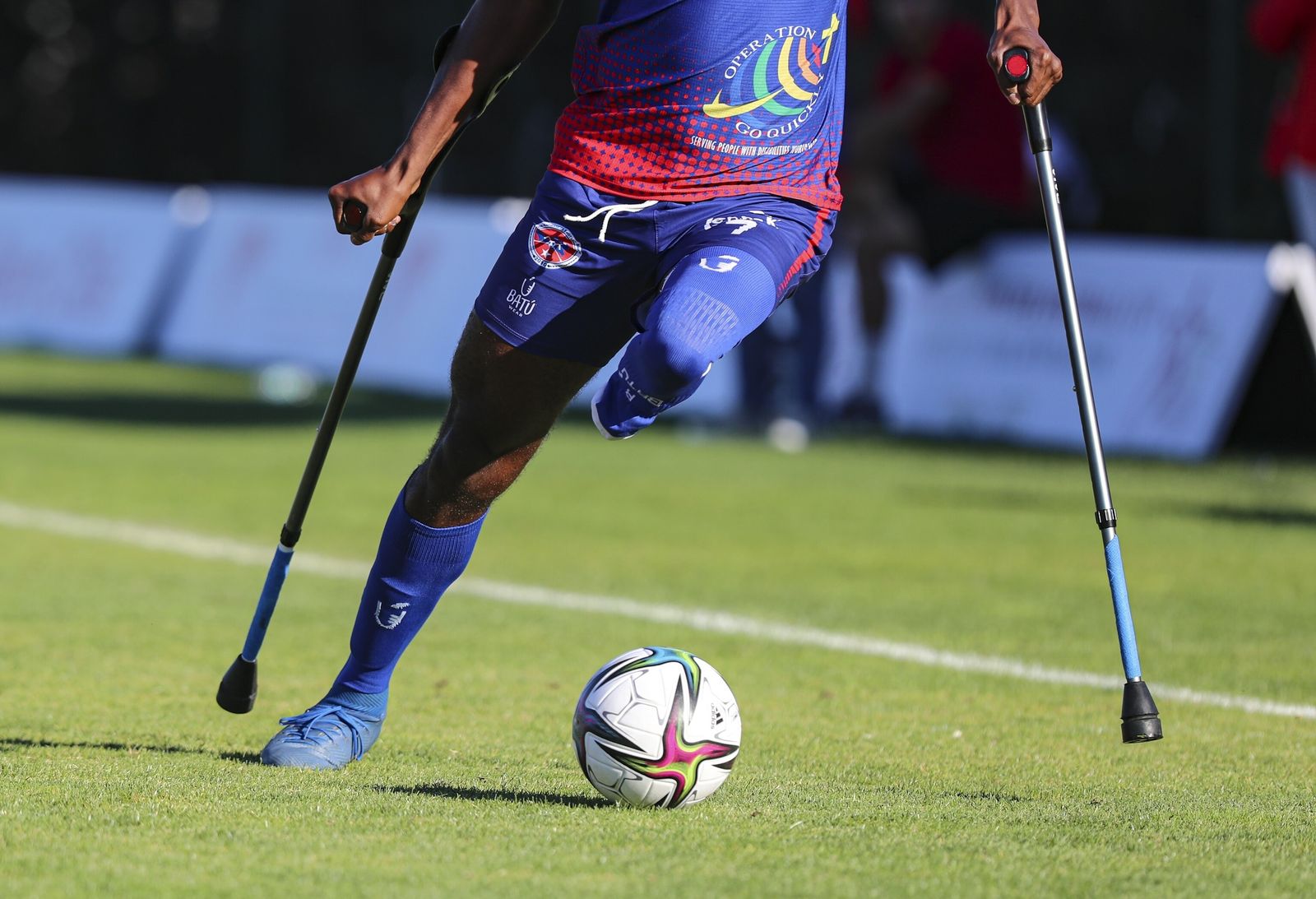Se formó una batalla campal en la final de la Copa de África de amputados: “volaron muletas". Véala