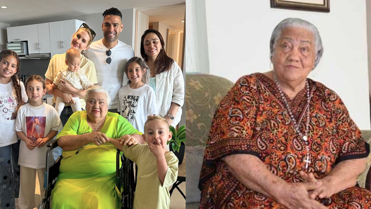 Triste noticia para el 'Tigre' Falcao: falleció su abuela paterna, Dennis Elvira King