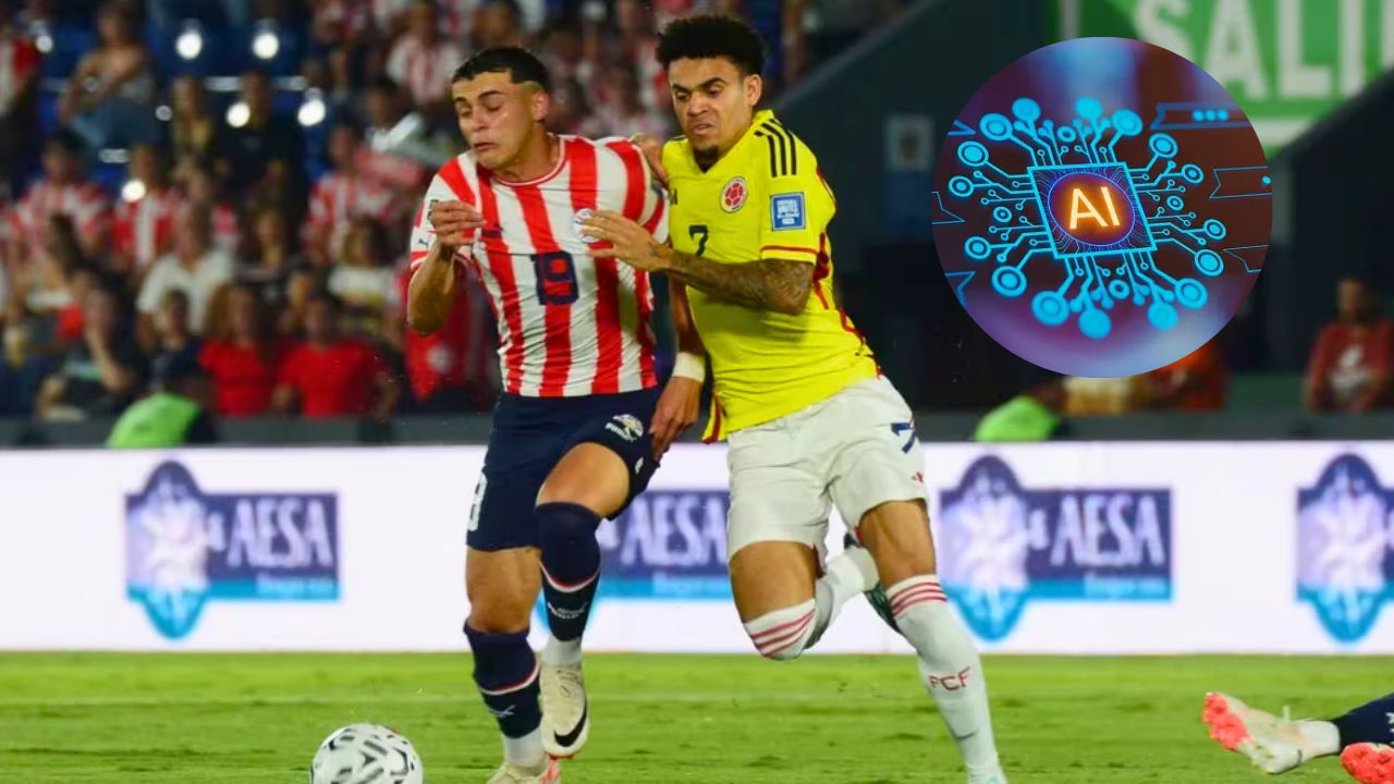 Inesperado: el pronóstico de la IA para el resultado del partido entre Colombia y Paraguay