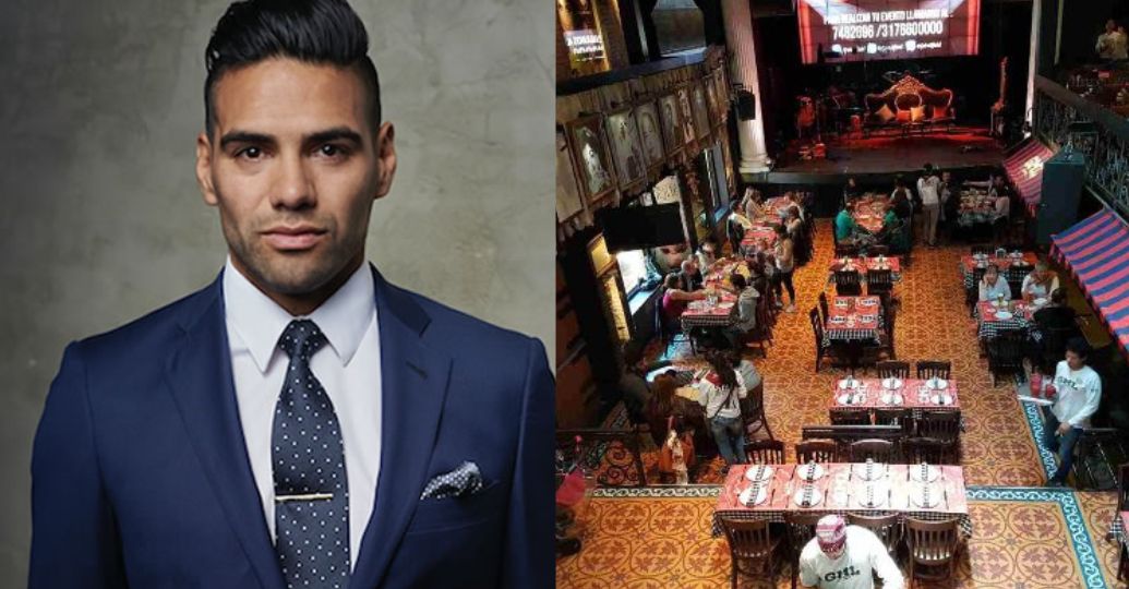 Falcao se dejó ver en restaurante de Carlos Vives en Bogotá y desató la euforia