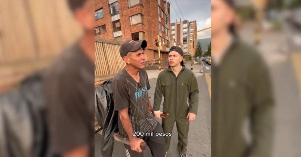 Reciclador venezolano contó que gana más de 100.000 pesos al día en Bogotá