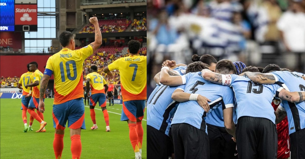 Final adelantada: los números que muestran el rendimiento de Colombia y Uruguay en Copa América 