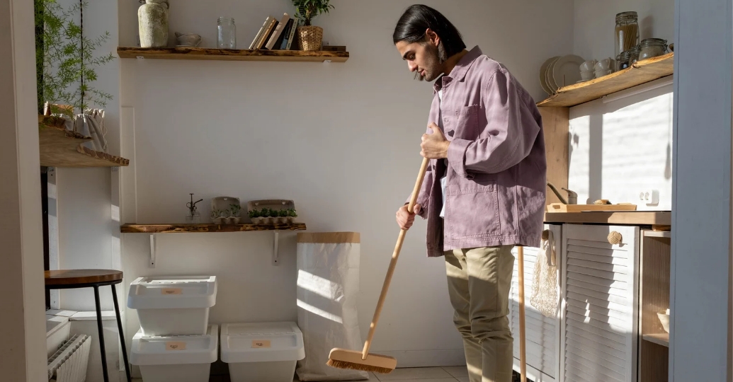 ¿Cómo barrer la casa? esta es la forma correcta 