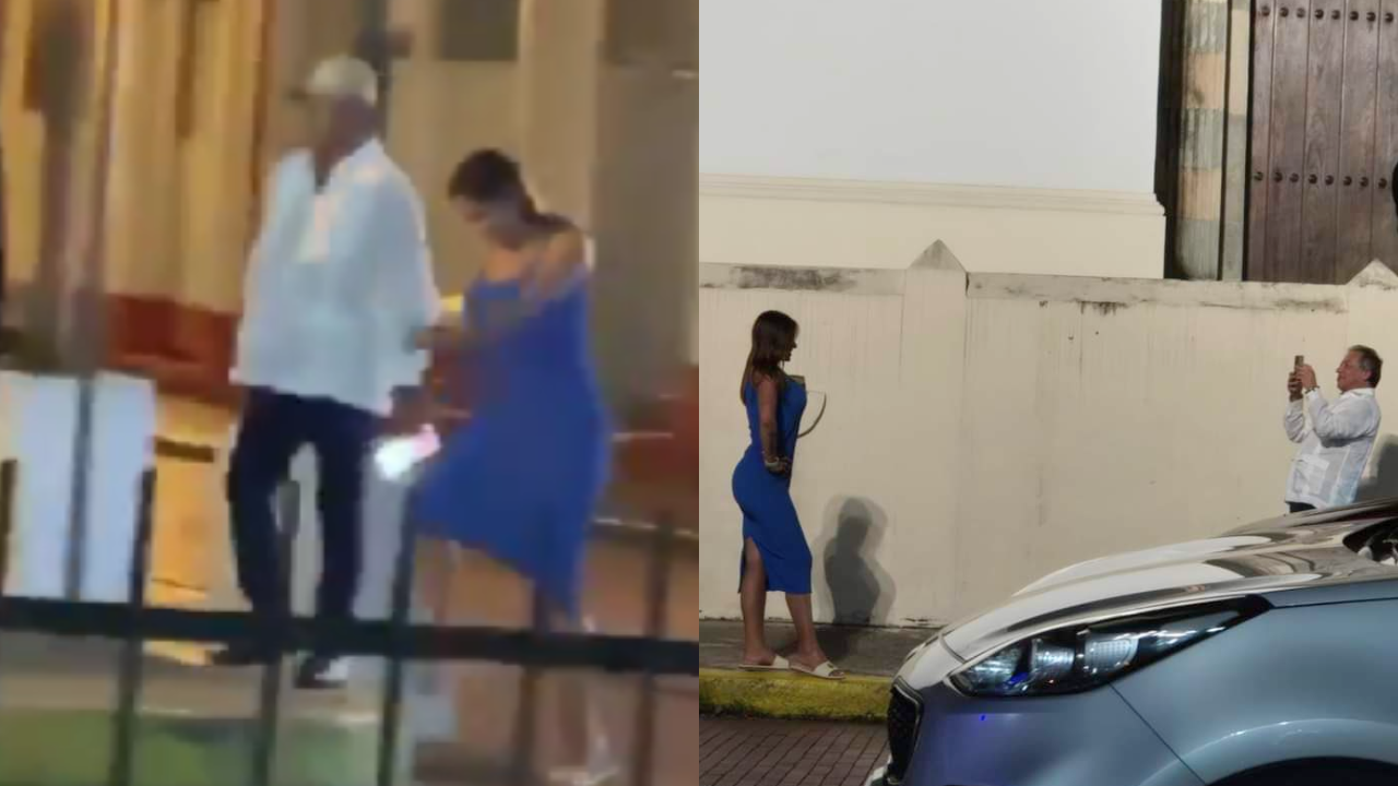 ¿Es Gustavo Petro el que aparece tomado de la mano con una mujer en Panamá? El presidente habló