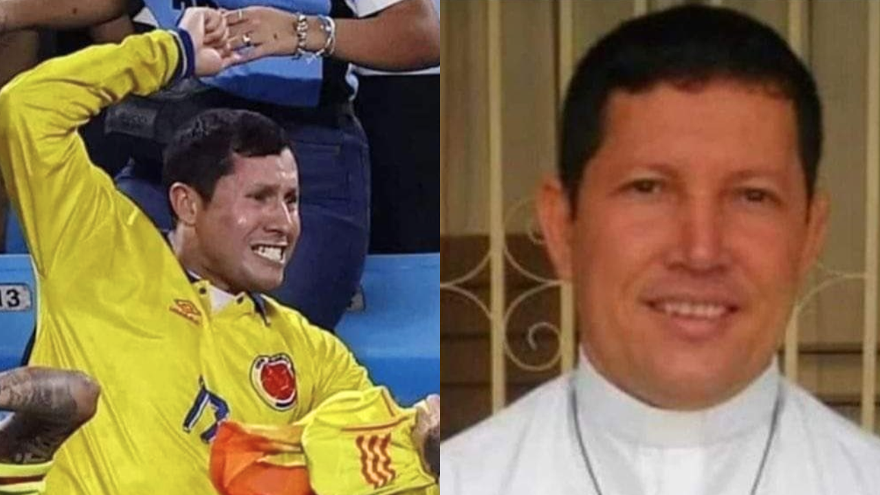 ¿Hincha colombiano que golpeó a Darwin Núñez es sacerdote? Esta es la verdad de su identidad