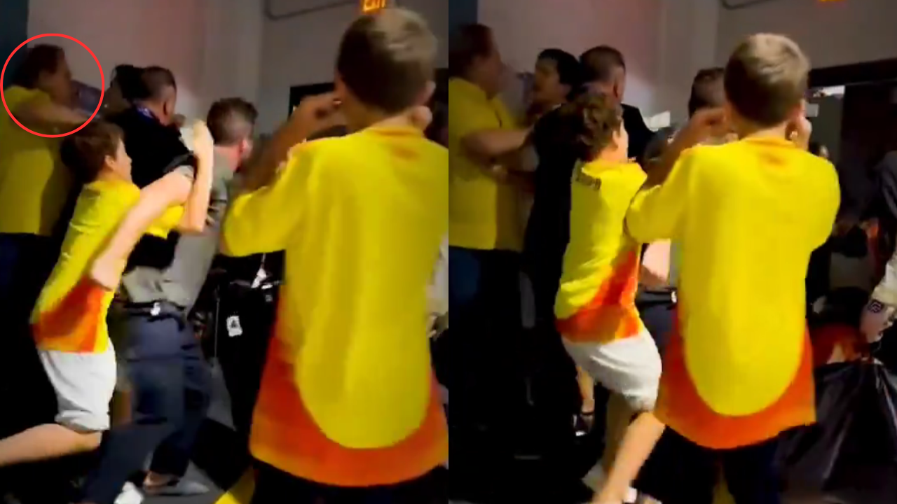 En video: Ramón Jesurún protagonizó pelea en el estadio de la final de la Copa América