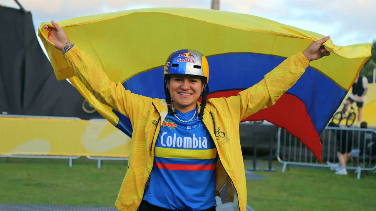 Juegos Olímpicos: ¡Histórico! Colombiana Queen Saray Villegas clasificó a la final del BMX Freestyle