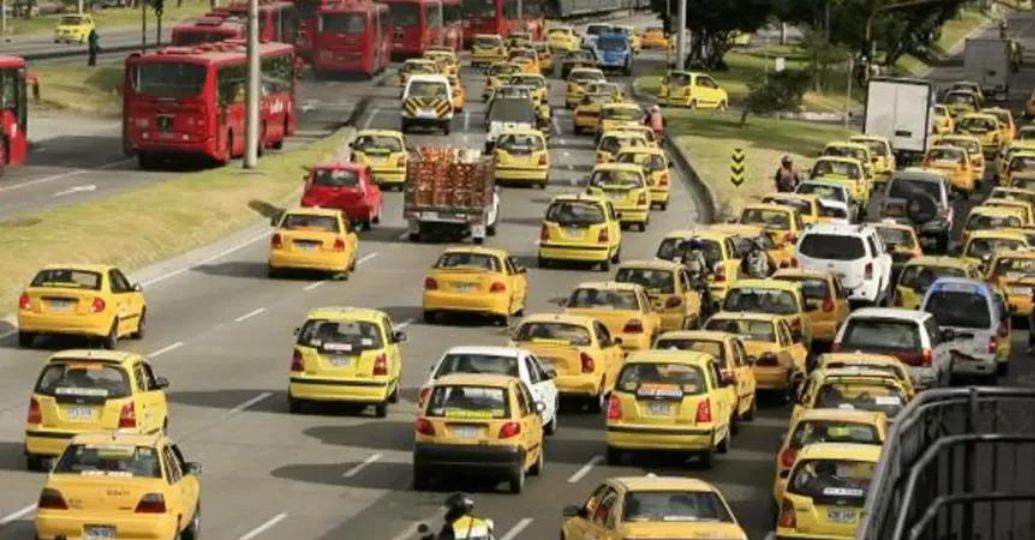 Paro de taxistas en Colombia: estos son los principales puntos de concentración