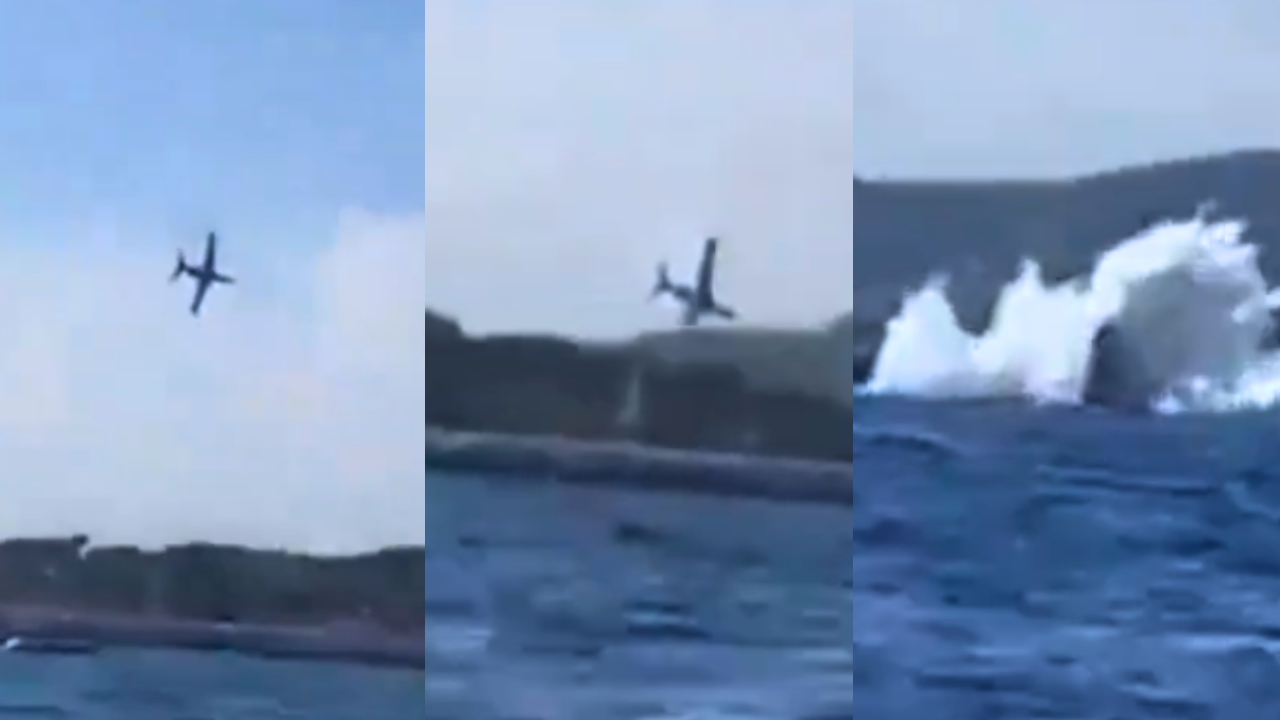 En video| Nueva tragedia aérea: en Francia, un hombre se precipitó en avioneta en entrenamiento