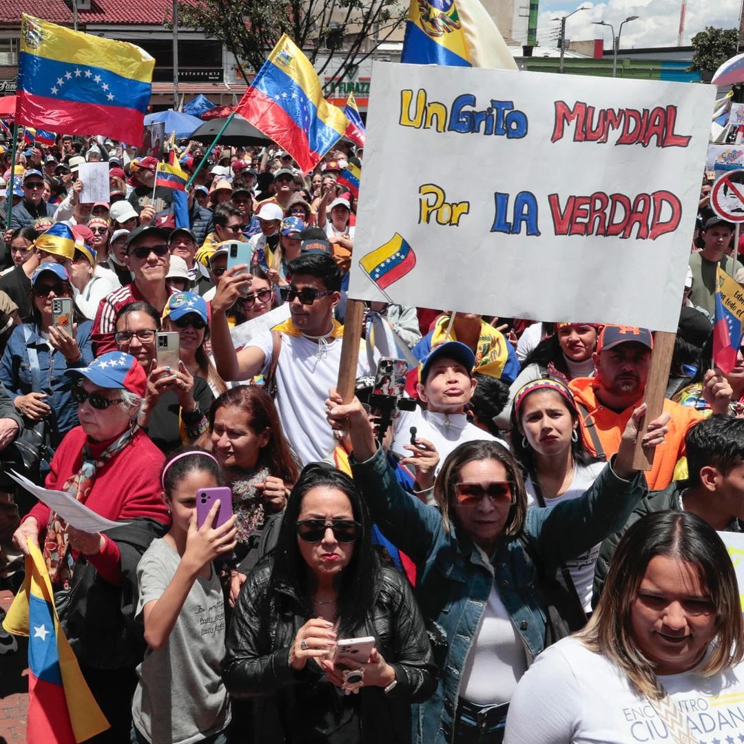 Venezolanos se concentran en varias ciudades del mundo para exigir libertad por Venezuela 