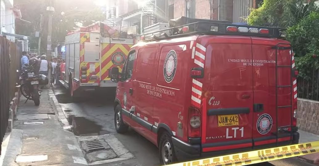 Un incendio en Cali dejo cuatro personas fallecidas