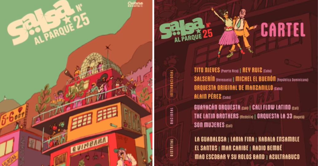 Confirmado el cartel de Salsa al Parque 2024: estos grupos tocarán en Bogotá