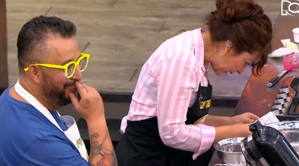 Así fue la reacción de Cony Camelo a la eliminación de Franko Bonilla en MasterChef