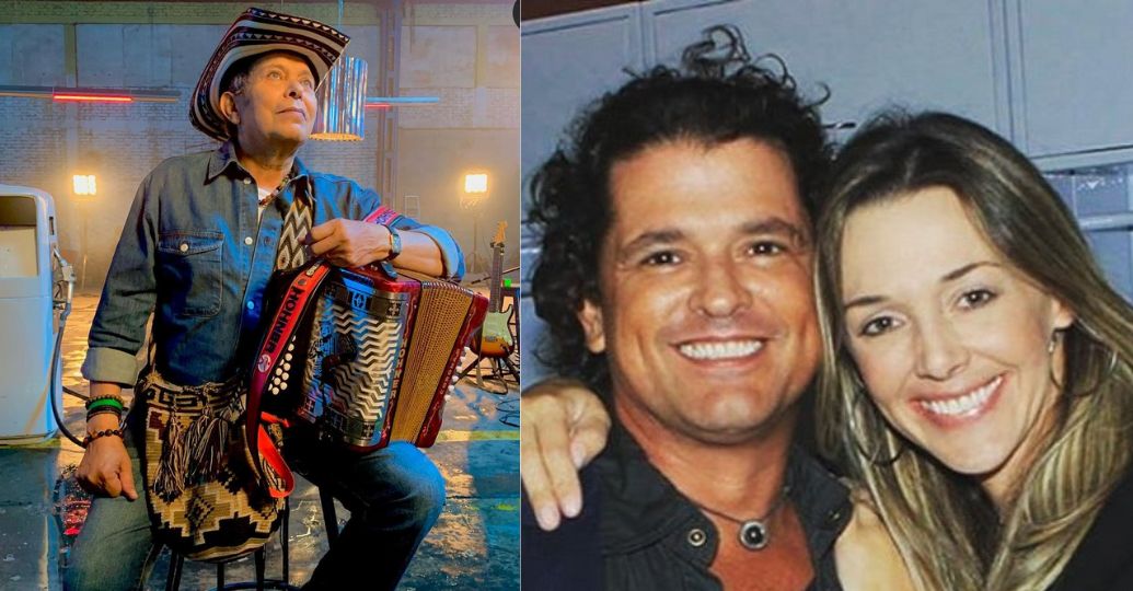 Esposa de Carlos Vives reveló el último mensaje que le envió Egidio Cuadrado