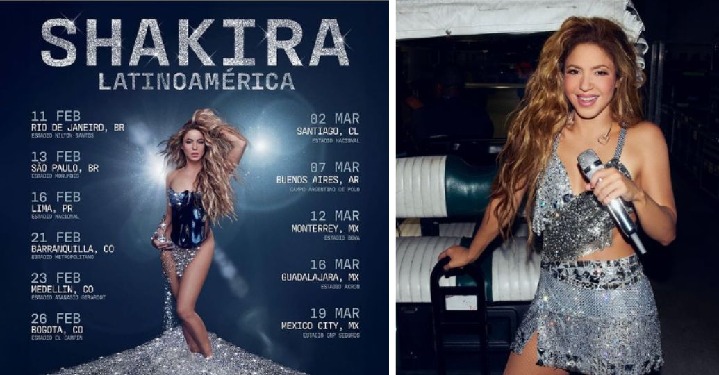 Shakira anunció gira por Latinoamérica y vendrá a Colombia: esto se sabe