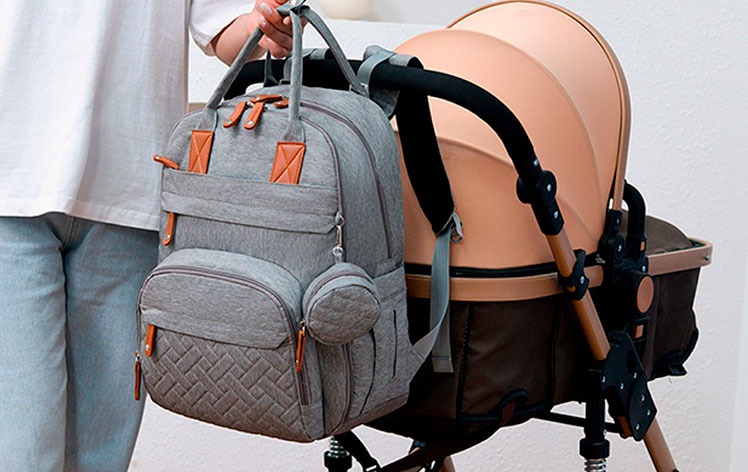 "Organización y estilo en un solo artículo": tienda para bebés ofrece variedad de pañaleras modernas