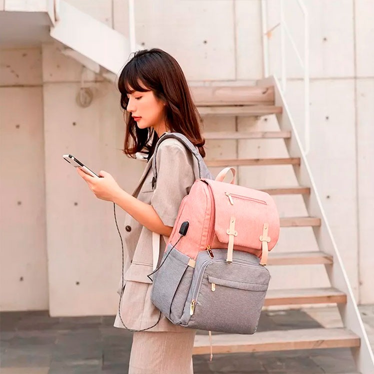 "Organización y estilo en un solo artículo": tienda para bebés ofrece variedad de pañaleras modernas