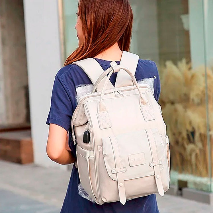 "Organización y estilo en un solo artículo": tienda para bebés ofrece variedad de pañaleras modernas