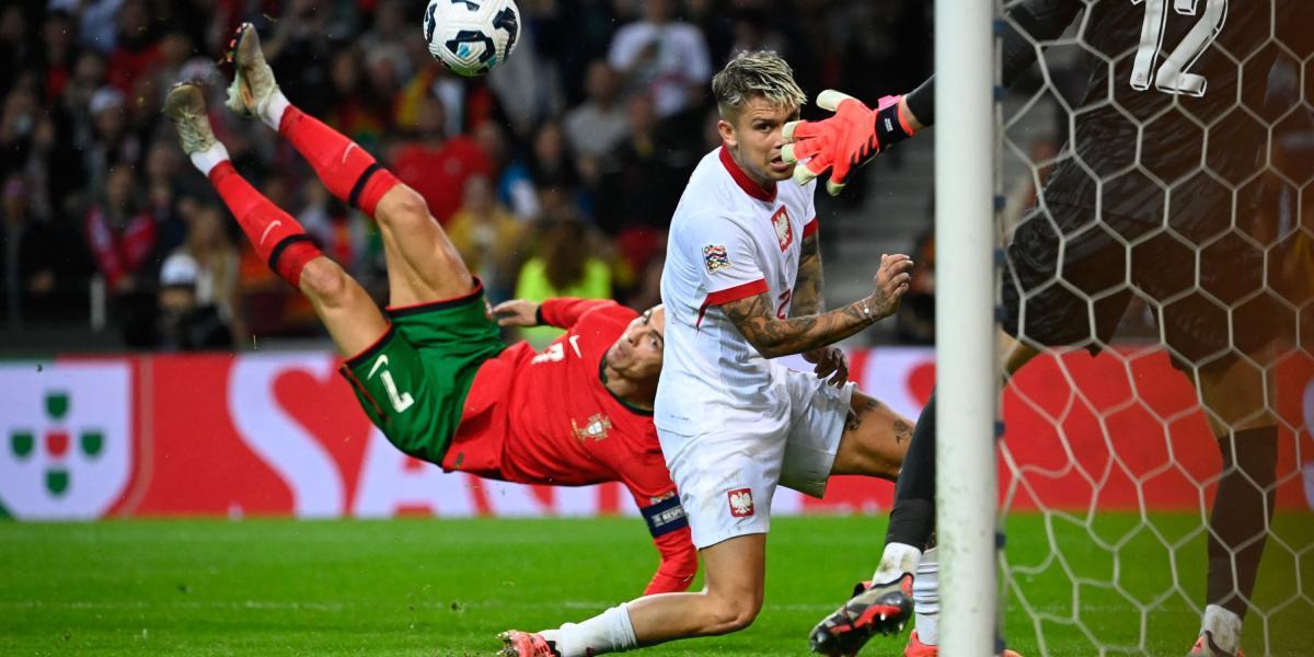 ¡Impresionante! Con 39 años, Cristiano Ronaldo volvió a anotar un golazo de chilena: véalo aquí