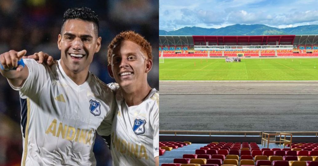 La curiosa imagen que se filtró del camerino para Falcao en Villavicencio