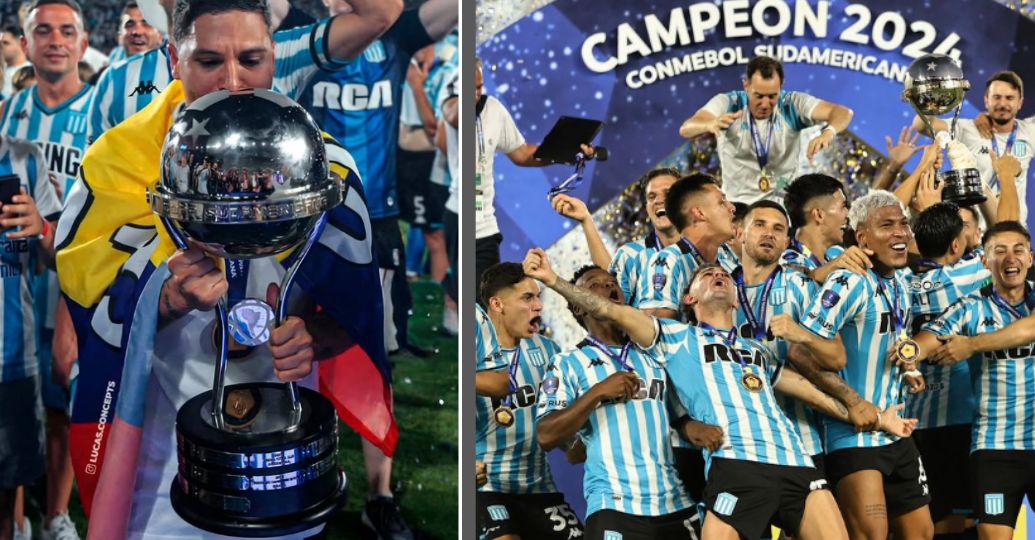 Este es el millonario premio que ganaron Juanfer Quintero y Racing en la Copa Sudamericana