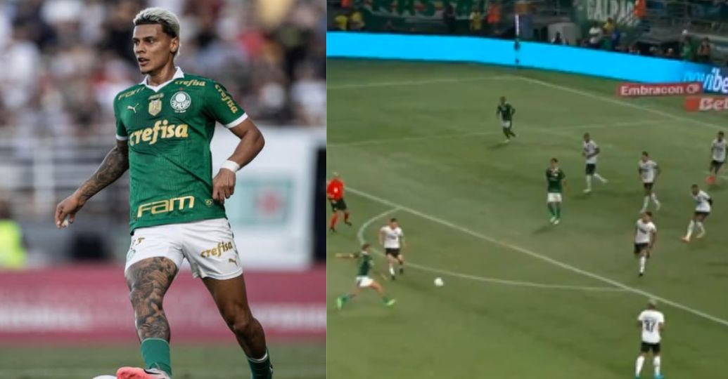 En video: el golazo de Richard Ríos en partido clave de Palmeiras