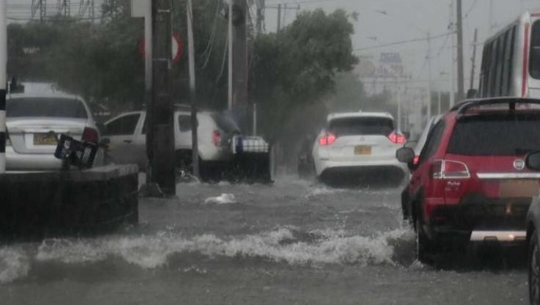 Depresión tropical en el Caribe colombiano se intensificó y se convirtió en tormenta Rafael