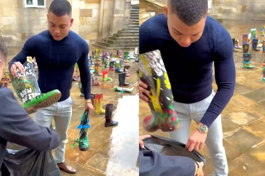 Rechazo e indignación hacia Miguel Polo Polo tras desechar botas simbólicas que realizaron las madres de los 'falsos positivos'