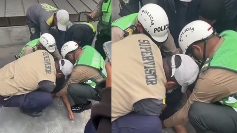 En video | Surreal: policías le hicieron un “exorcismo” a una joven que tuvo un ataque epiléptico