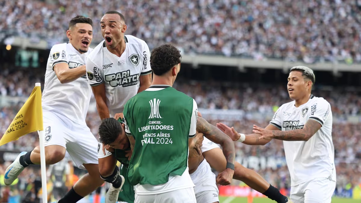 ¡Botafogo derrotó 3-1 a Atlético Mineiro y se coronó campeón de la Libertadores por primera vez!