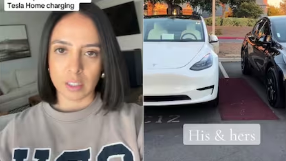 Impresionante: esto es lo que gasta mes a mes una latina en EE.UU. cargando sus dos autos eléctricos